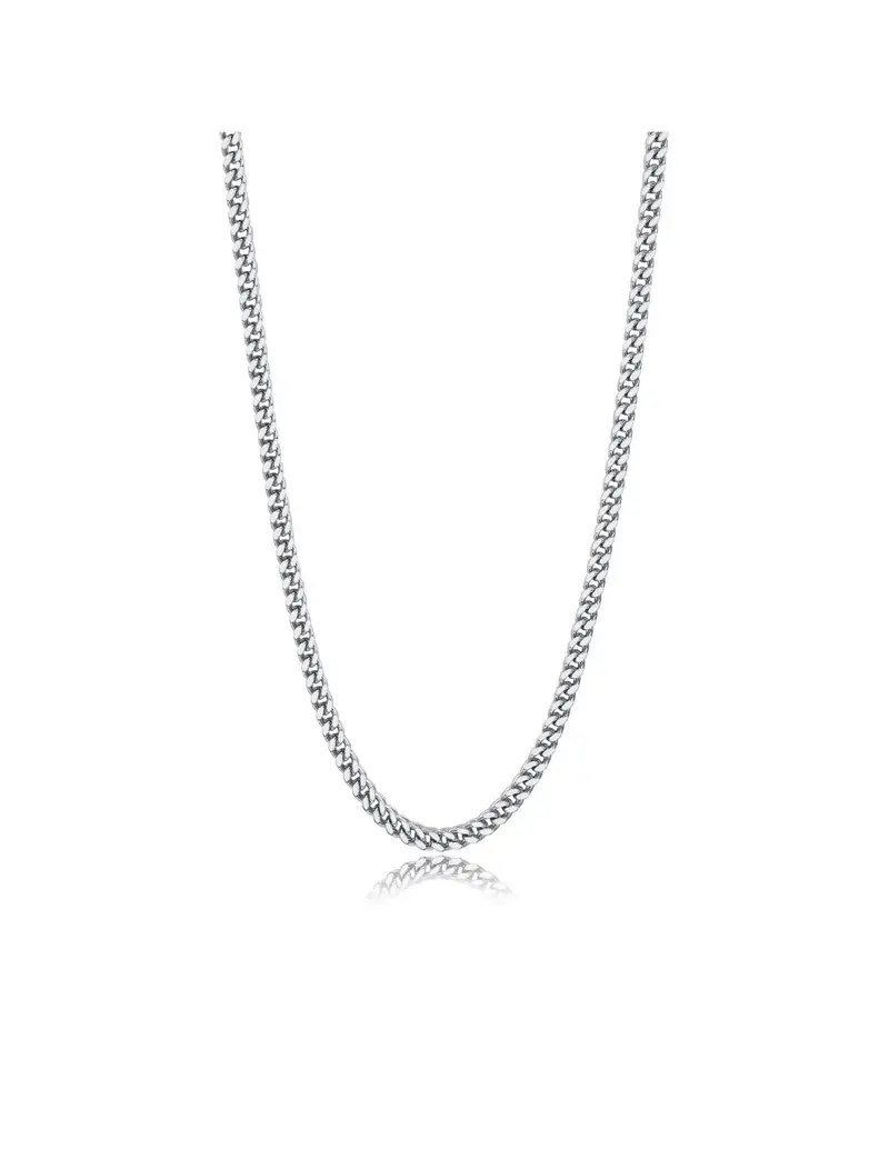 S'Agapo By Brosway Catena Uomo S'AGAPO' RIPPLE in Acciaio 316L SRP07 Catena Spiga quadrata