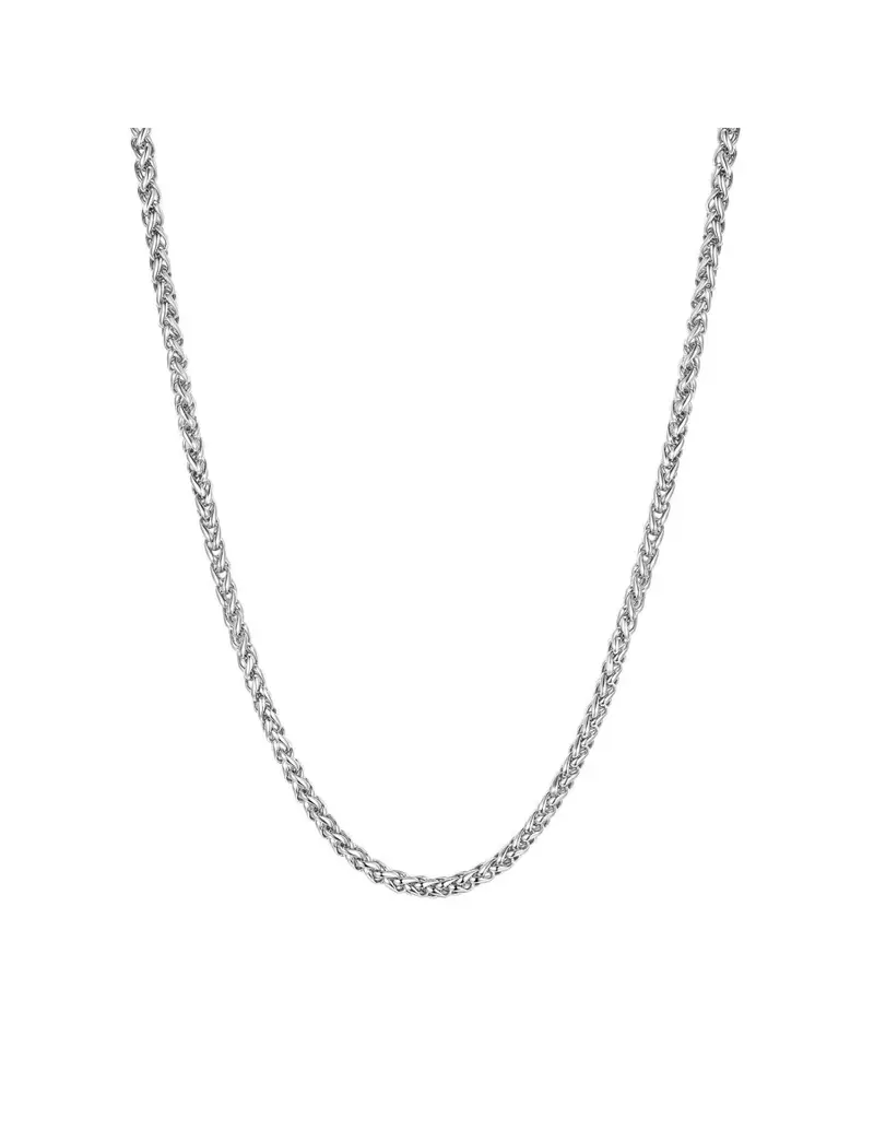 S'Agapo By Brosway Catena Uomo S'AGAPO' RIPPLE in Acciaio 316L SRP10 Catena Spiga