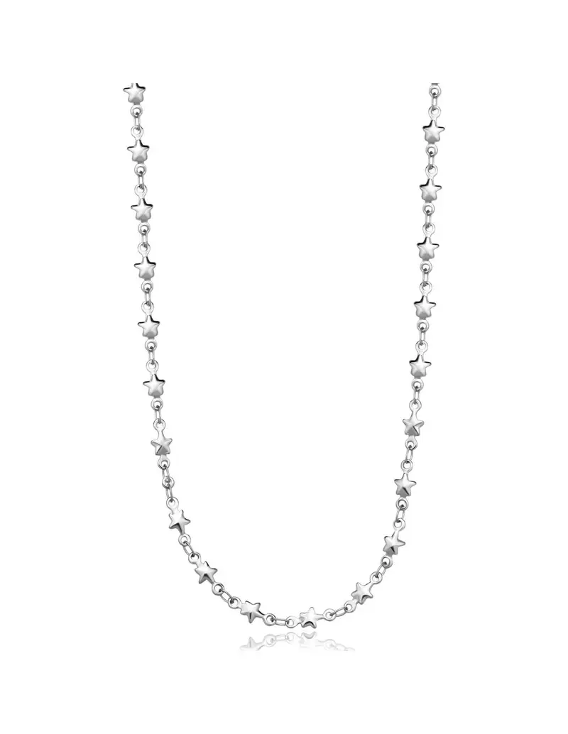 S'Agapo By Brosway Collana girocollo S'AGAPO CHUNKY in acciaio 316L catena a stelle SHK79