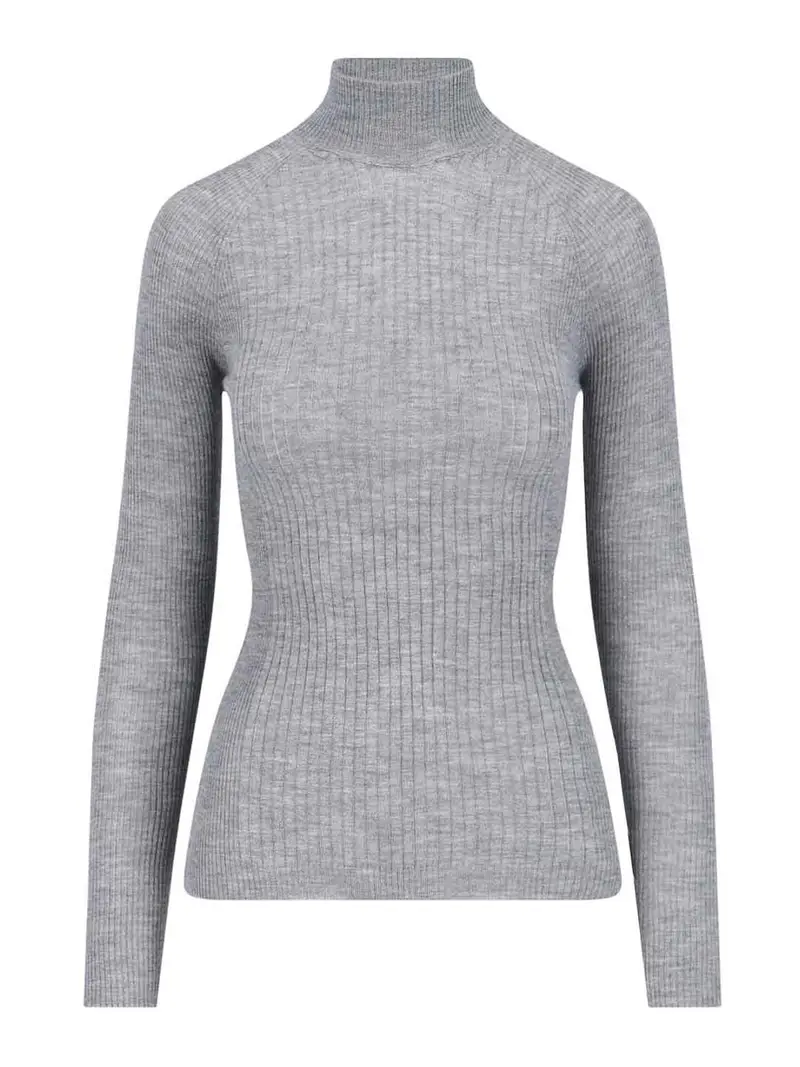 Sa Su Phi Maglia In Cashmere E Seta Grigio