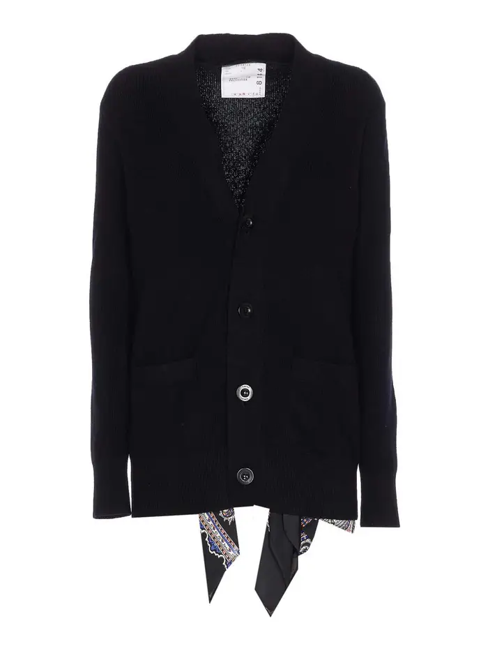 Sacai Cardigan Nero