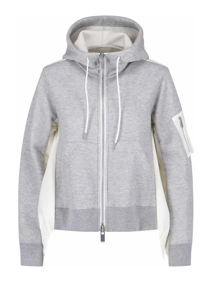 Sacai Felpa zip Multicolore