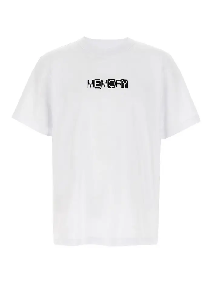 Sacai Maglietta Bianco
