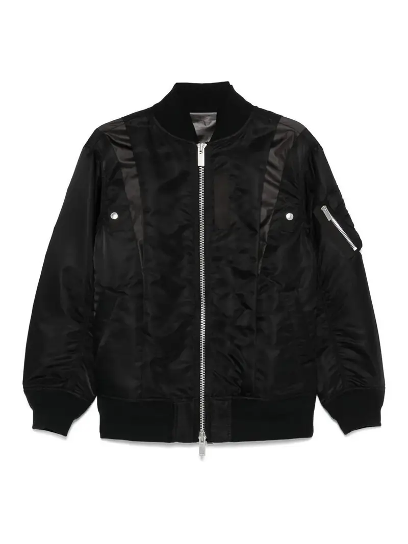 Sacai Nylon Twill Blouson Nero