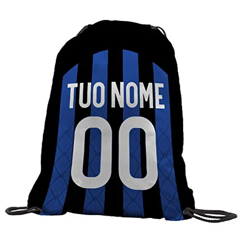 quickgadget Sacca Ginnastica GYMBACK sport per tifoso interista - sacchetto sportivo calcio Fashion Borsa, Piscina