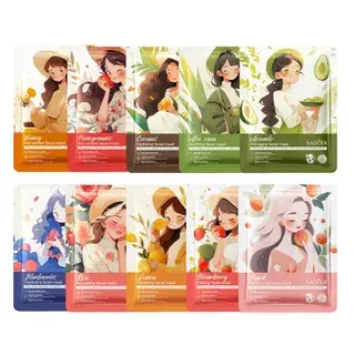 SADOER Fruit Extract Series Nourishing Mask - 10 Types Coconut - 25g