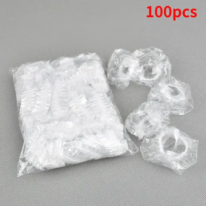 50/100 pezzi monouso copriorecchie protezione orecchie per tintura capelli bagno doccia paraorecchie strumenti per parrucchieri salone barbiere accessori