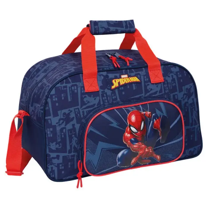 Safta Borsa sportiva per bambini Marvel Spiderman Bleu