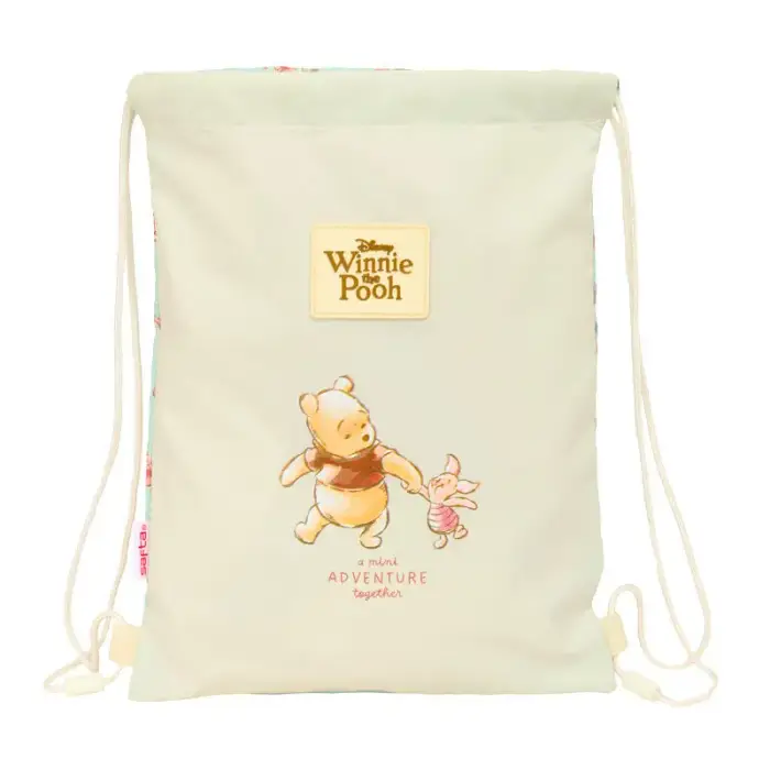 Safta Sacca porta-scarpe Disney Winnie the Pooh Beige