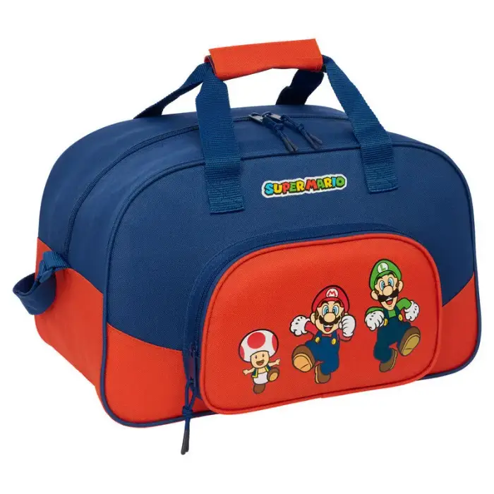 Safta Zaino classico per pc da 15,6 pollici Super Mario Bros Mamma Mia Bleu