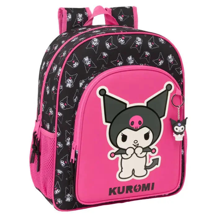 Safta Zaino compatibile con carrello regolabile Hello Kitty Kuromi Rose