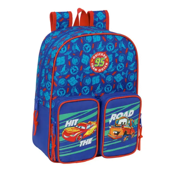 Safta Zaino regolabile bambino Disney Pixar Cars Bleu