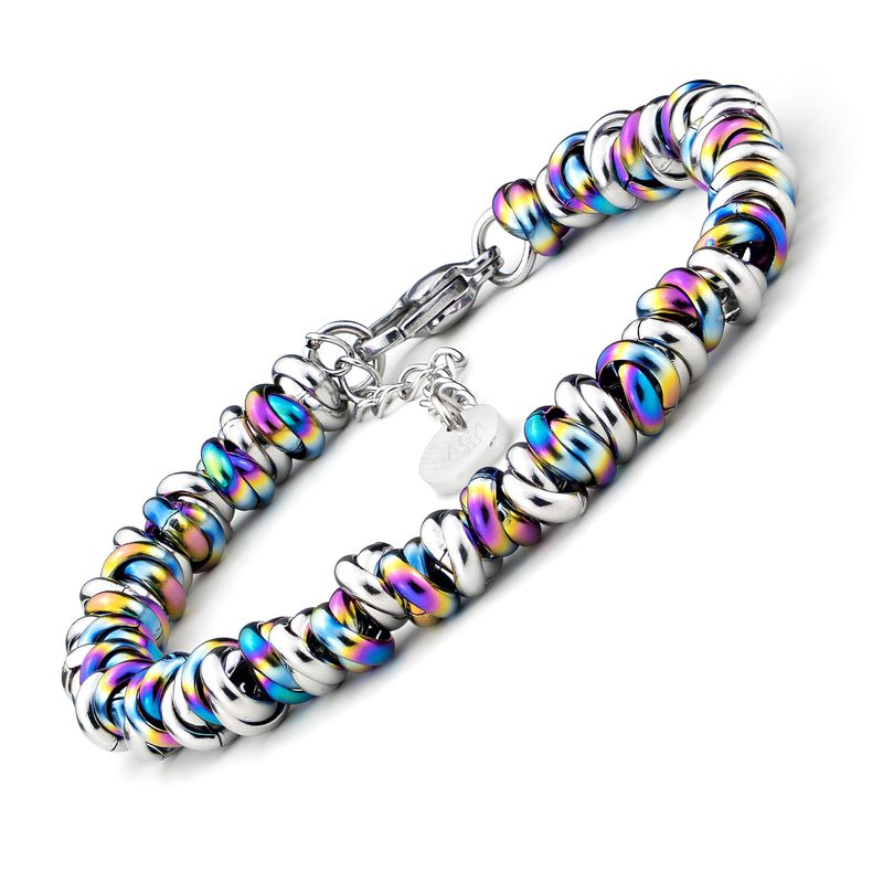 SAGA GIOIELLI SAGA GIOIELLI® Bracciale Donna Acciaio Intrecciato