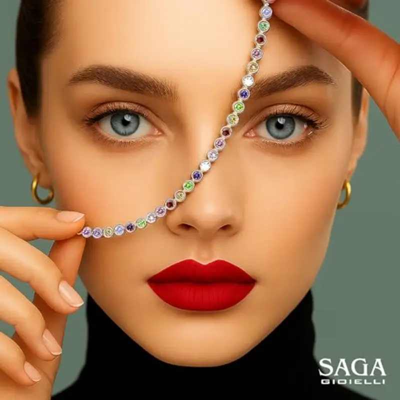 SAGA GIOIELLI SAGA GIOIELLI® Bracciale Tennis miniatura 3