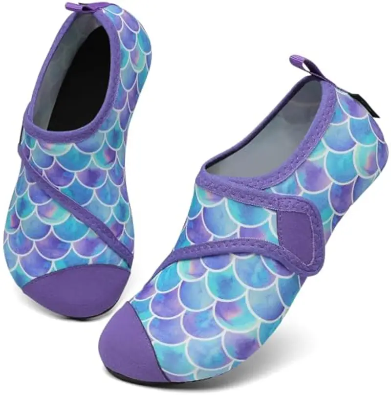 SAGUARO Scarpette Scoglio Ragazzi Ragazze Scarpe da Immersione Antiscivolo Leggere Scarpe da Sport Acquatici Bambino per Mare Piscina