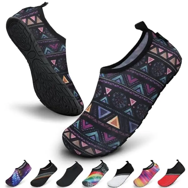 SAGUARO Scarpette Scoglio Uomo Donna Scarpe da Sport Acquatici Barefoot Scarpe da Piscina Spiaggia Canottaggio Mare Fiume Nuoto Surf Vela
