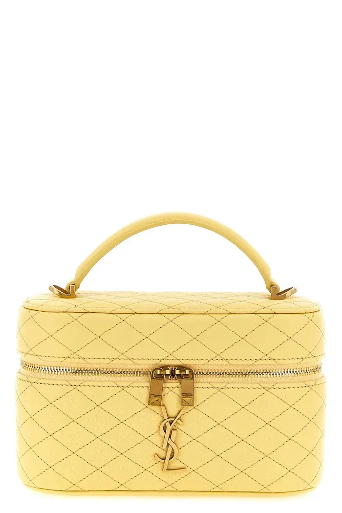 SAINT LAURENT Borsa A Mano Gaby Vanity Giallo