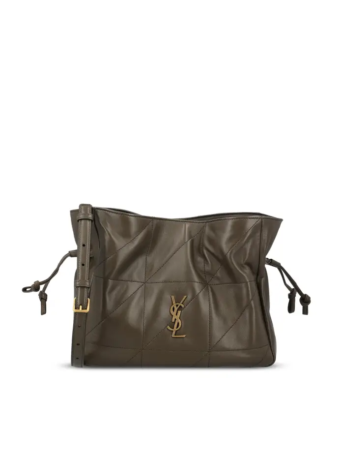 SAINT LAURENT Borsa A Spalla Jamie In Pelle VERDE