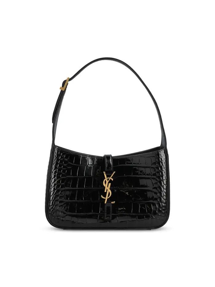 SAINT LAURENT Borsa Le 5 à 7 In Pelle NERO