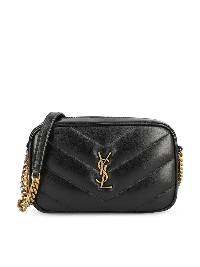 Borsa realizzata in pelle di agnello NERO