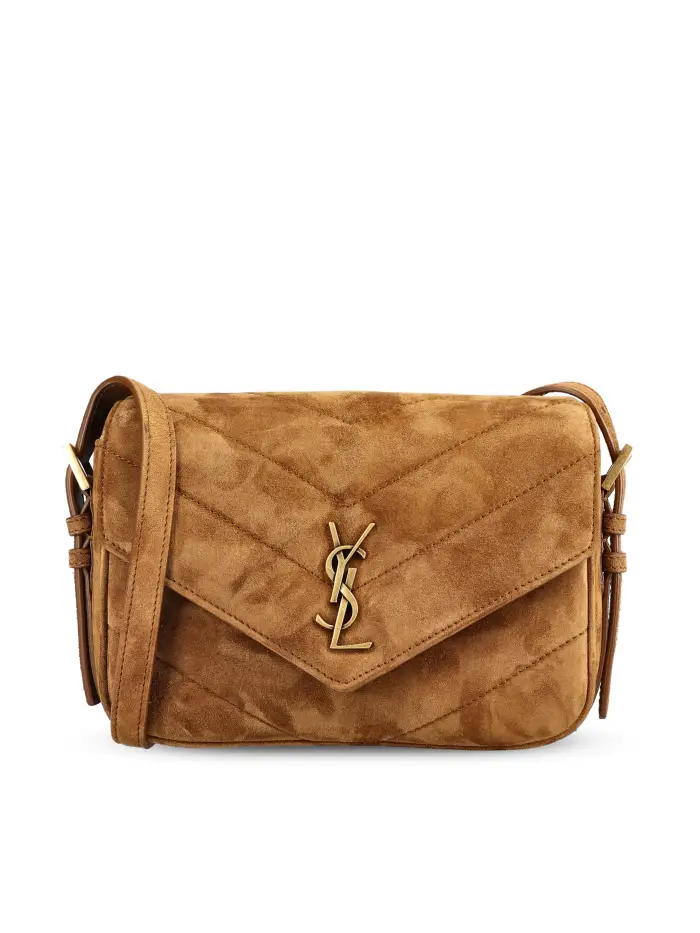 Borsa realizzata in pelle di vitello BEIGE