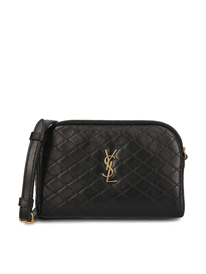 SAINT LAURENT Borsa realizzata in pelle di vitello NERO