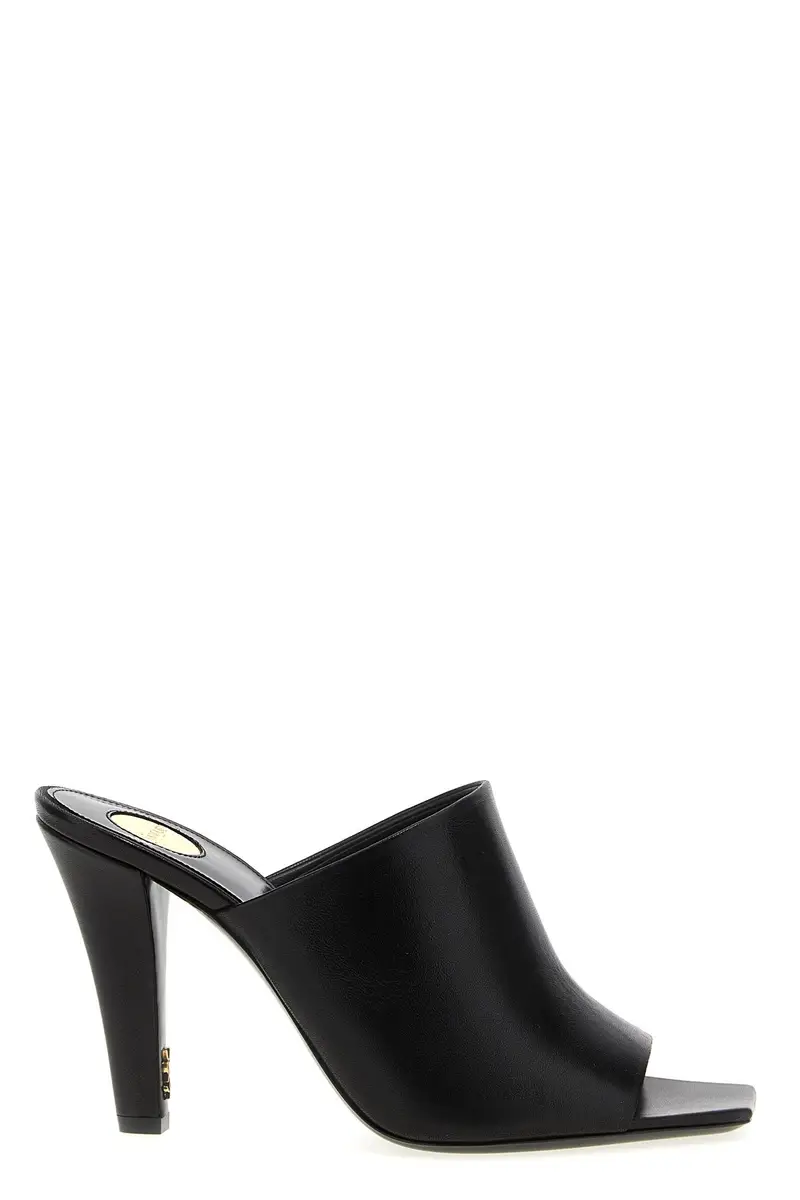 SAINT LAURENT Mule 'Jill' Nero