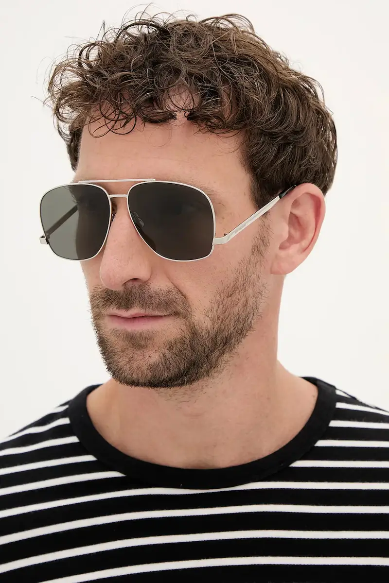 SAINT LAURENT Occhiali da sole Uomo Grigio 3249767