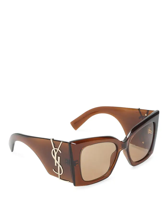 Saint Laurent Occhiali da sole M119 Blaze Marrone