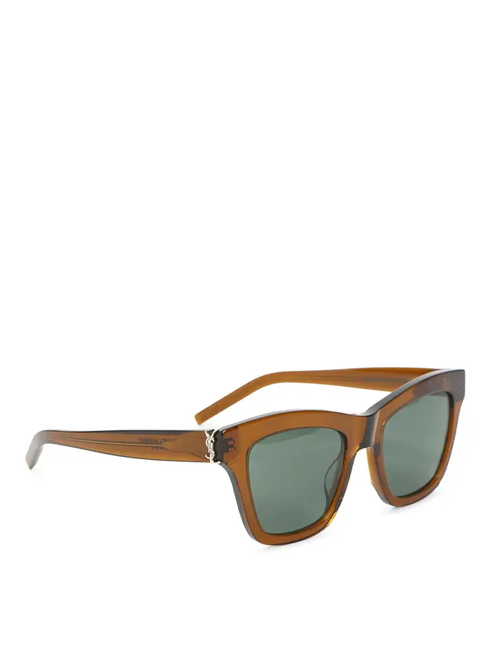 Saint Laurent Occhiali da sole M156 Marrone