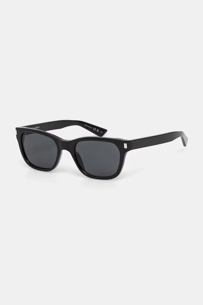 Saint Laurent occhiali da sole quadrati Nero