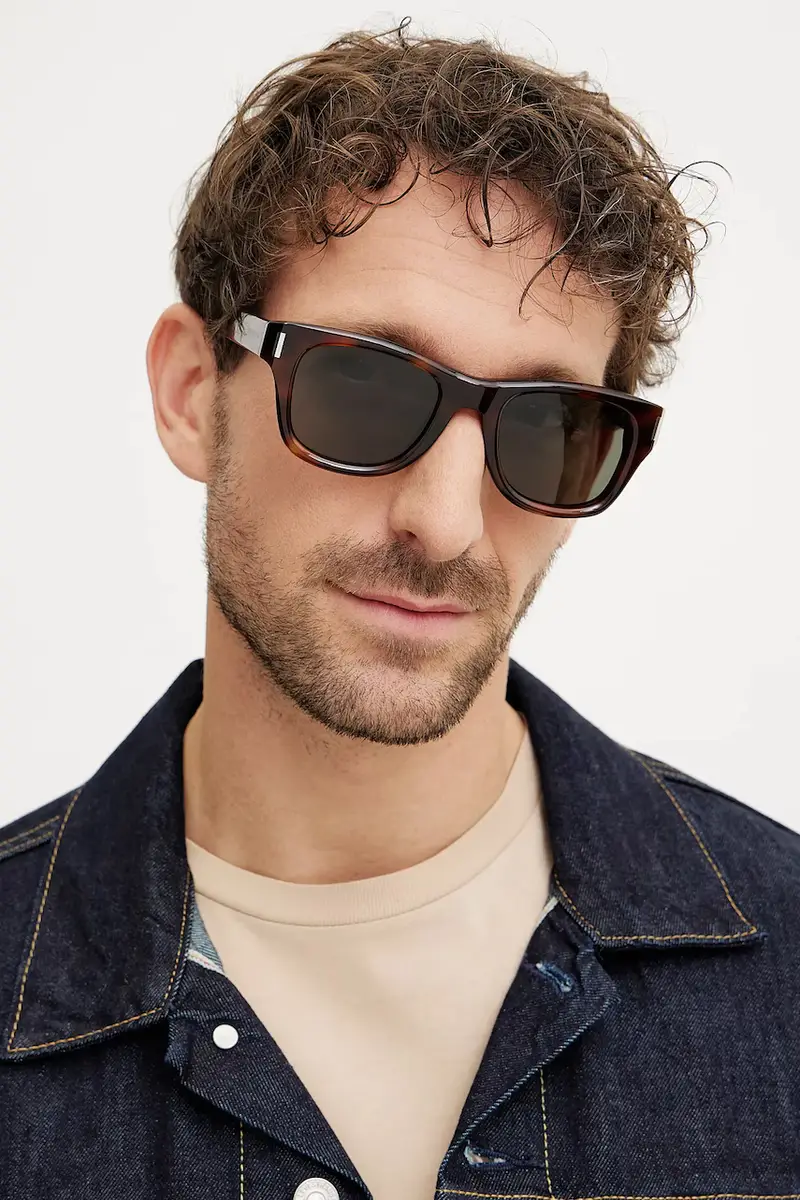 SAINT LAURENT Occhiali da sole Uomo Arancione 3241516