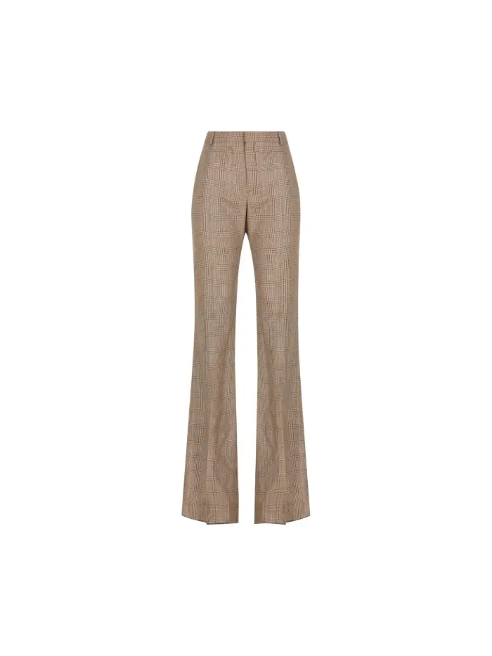 Pantaloni realizzati in lana vergine BEIGE