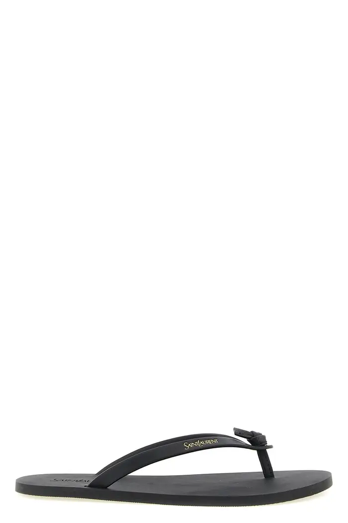 SAINT LAURENT Sandalo Pool Nero