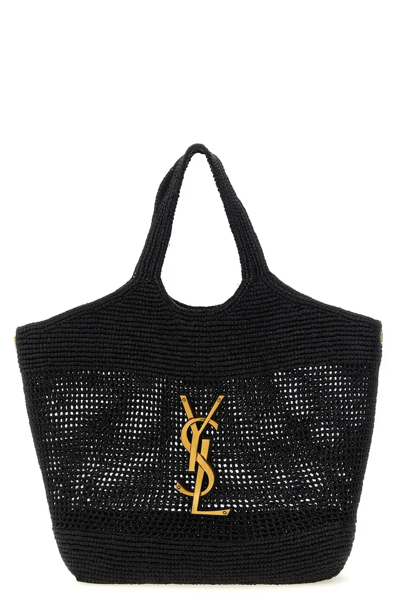 SAINT LAURENT Shopping 'Icare' Nero