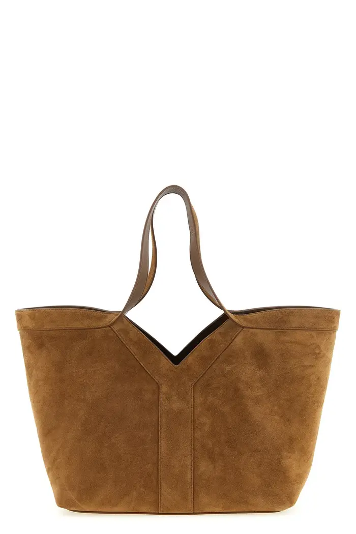 SAINT LAURENT Shopping Y Piccola Marrone