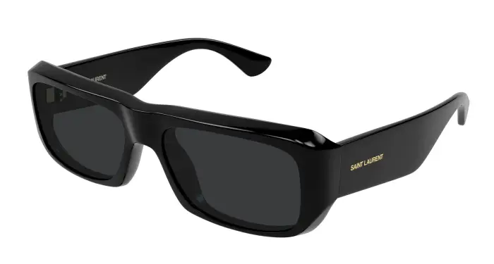 Uomo SAINT LAURENT SL 869 001 Occhiali da sole Bio-iniettato Nero Nero Squadrata