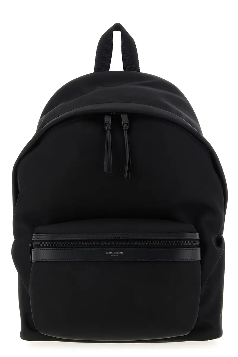 SAINT LAURENT Zaino 'City' Nero