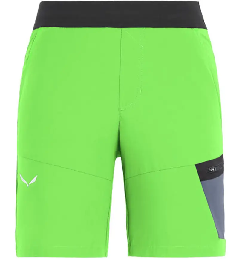 Salewa Agner DST B - pantaloncino softshell - bambino Green