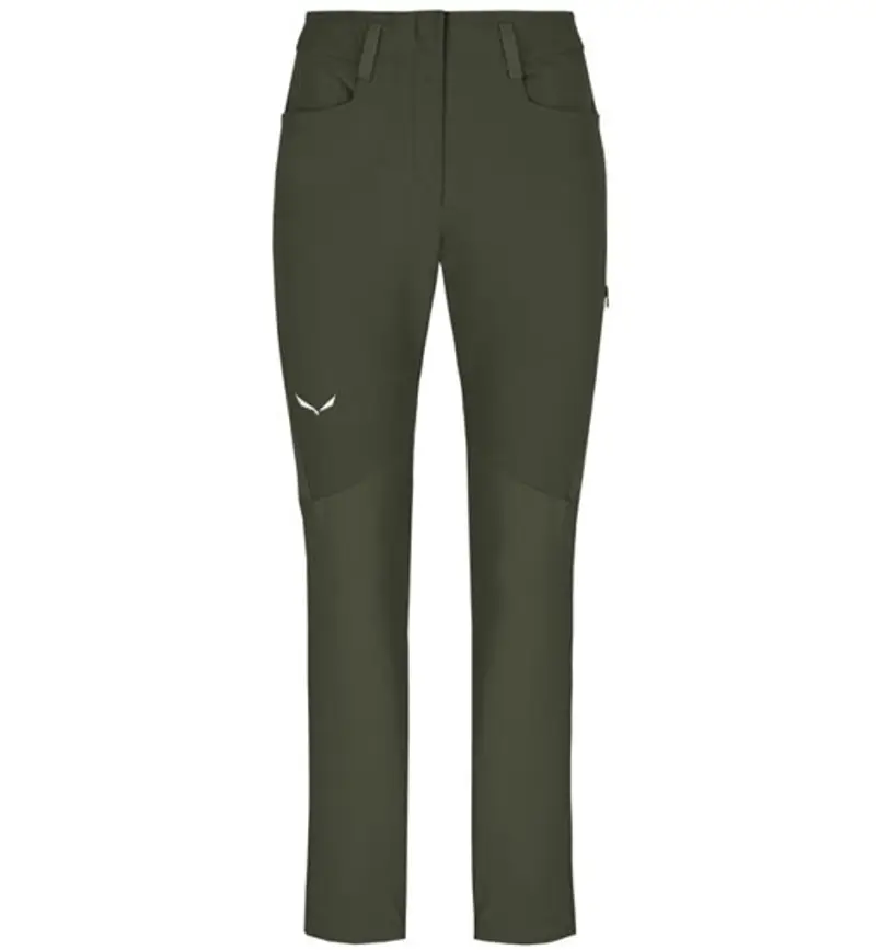 Salewa Agner DST W - pantaloni softshell - donna Dark Green