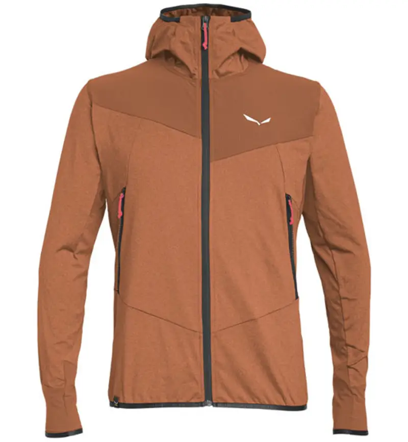Salewa Agner Hybrid Pl/Dst - giacca softshell - uomo Dark Brown