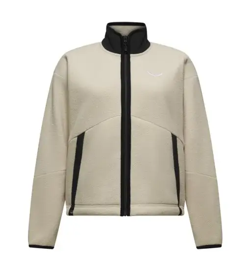 Fanes Fz W - giacca in pile - donna Dark White