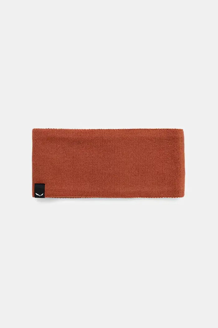 Salewa fascia per capelli Puez Merino Arancione