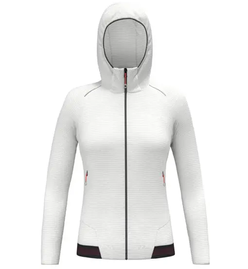 Salewa Pedroc Pl W Hoodie - felpa in pile - donna White