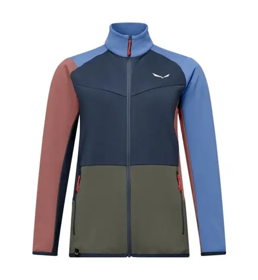 Salewa Puez Cammino Pl W - felpa in pile - donna Blue