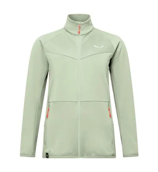 Puez Cammino Pl W - felpa in pile - donna Green