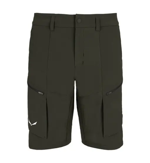 Salewa Puez Dst M Cargo - pantaloni corti trekking - uomo Green