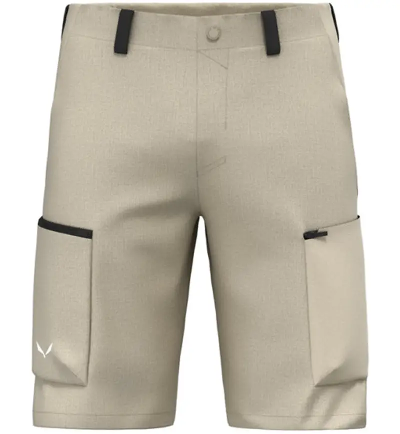 Salewa Puez Hemp/Dst M - pantaloni corti trekking - uomo Beige