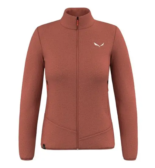 Salewa Puez Rocca Pl W - felpa in pile - donna Red