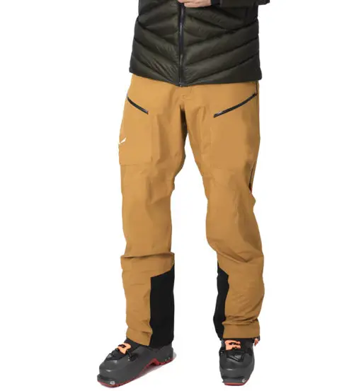 Salewa Sella 3L Ptx M - pantaloni scialpinismo - uomo Yellow